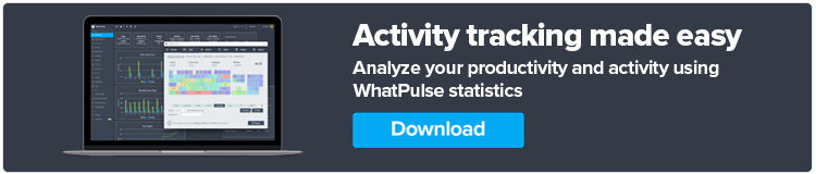 Activity Tracking Made Easy with WhatPulse Statistics